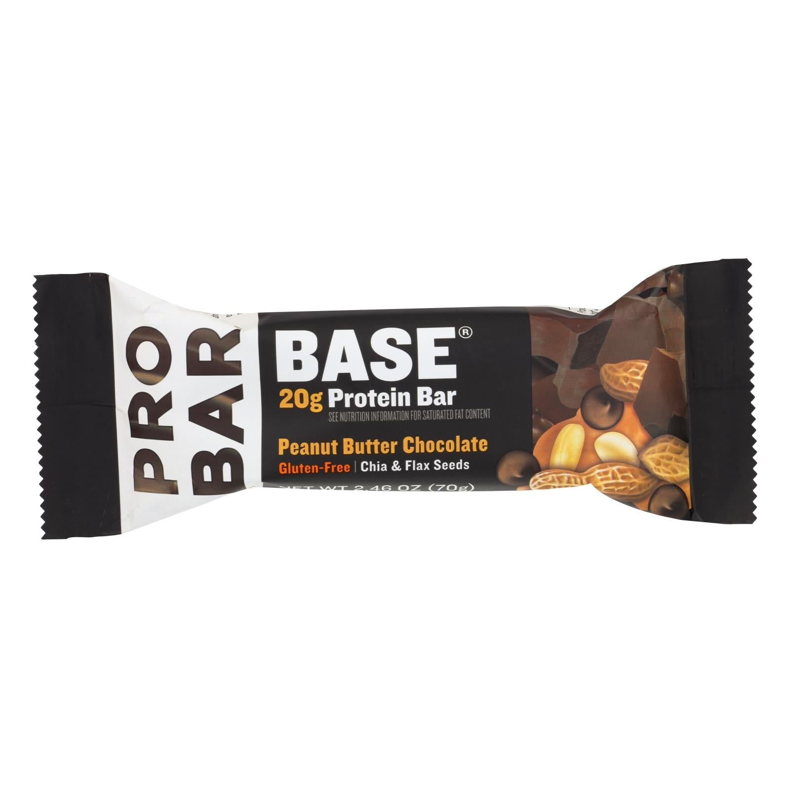 Barra de mantequilla de maní con núcleo de chocolate Probar, 12 x 2.46 oz