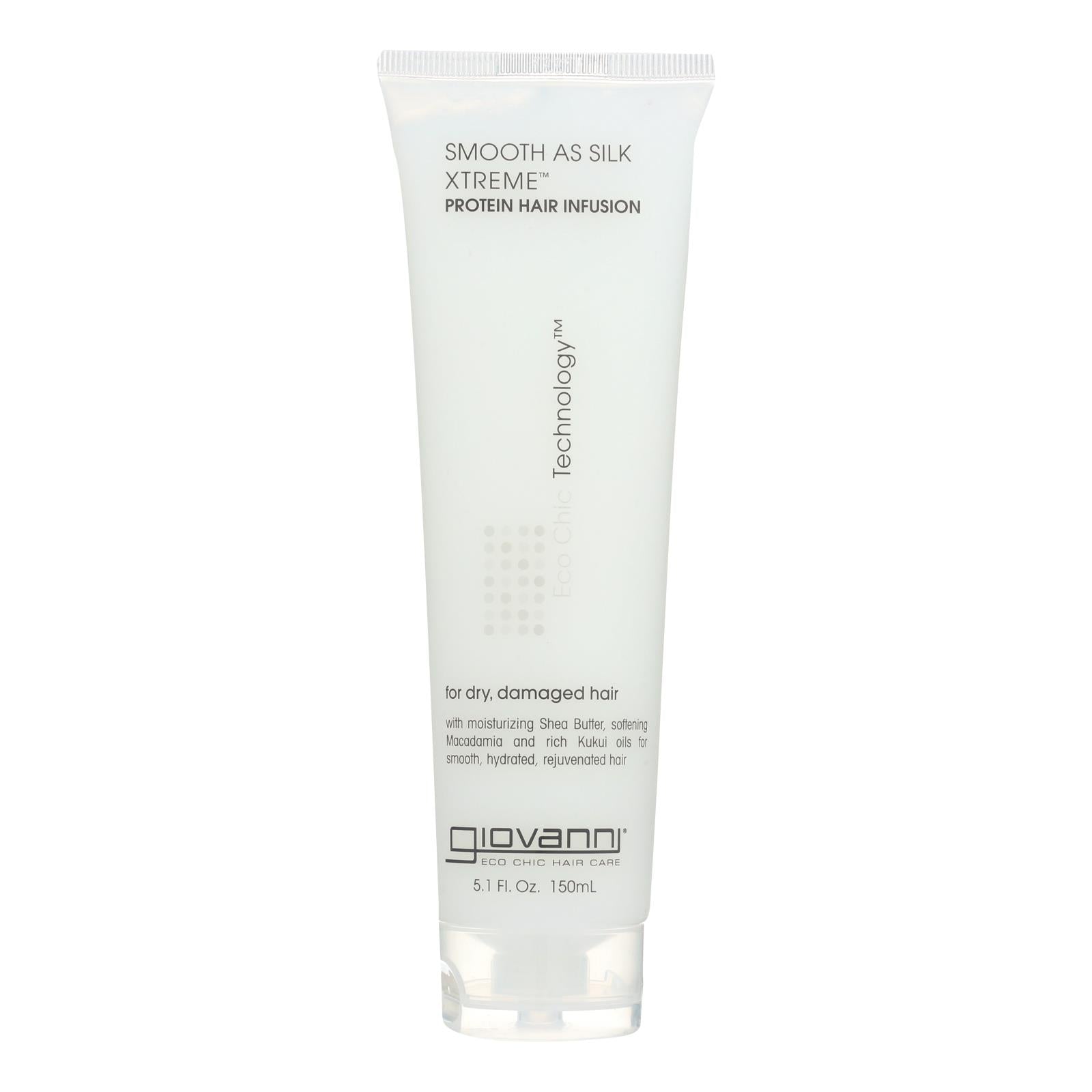 Infusión capilar de proteína extrema Giovanni Smooth As Silk (tubo de 147 g) 