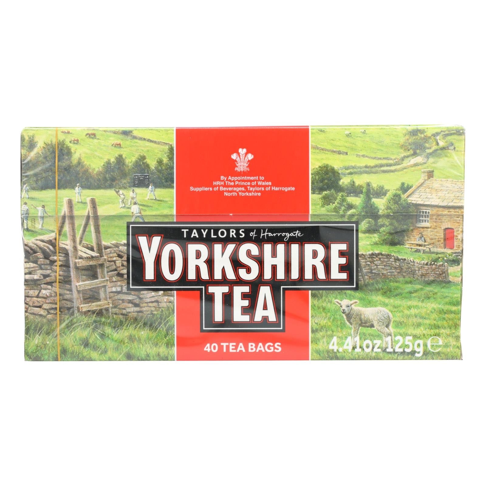 200 bolsitas de té Yorkshire de Taylors of Harrogate