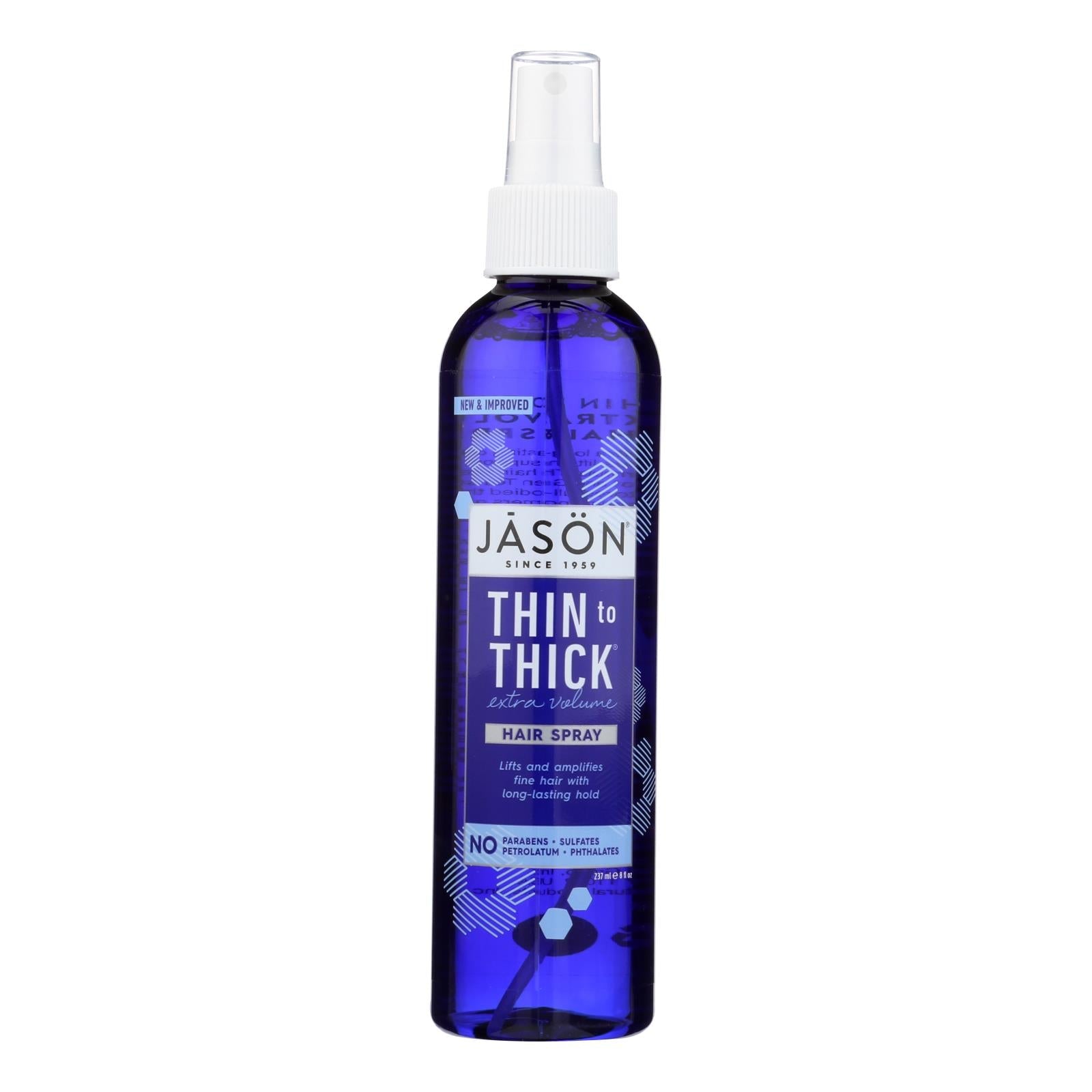 Spray capilar espesante Jason para mayor volumen (8 onzas líquidas)