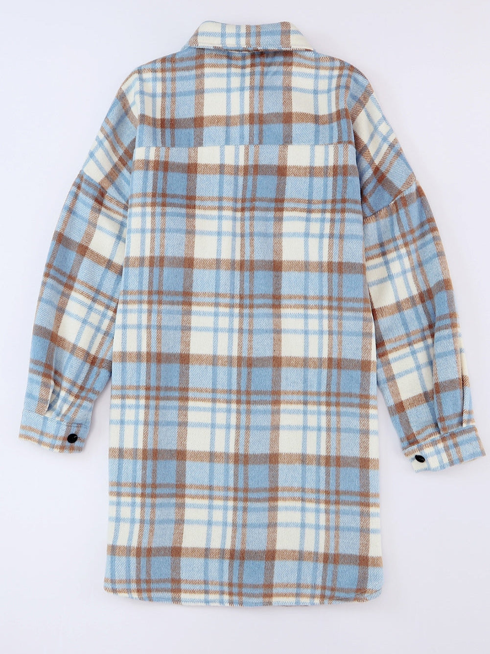 Women's Plaid Shirt Jacket