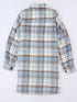 Women's Plaid Shirt Jacket