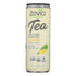 Té negro orgánico endulzado Zevia, paquete de 12 latas de 355 ml