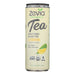 Té negro orgánico endulzado Zevia, paquete de 12 latas de 355 ml