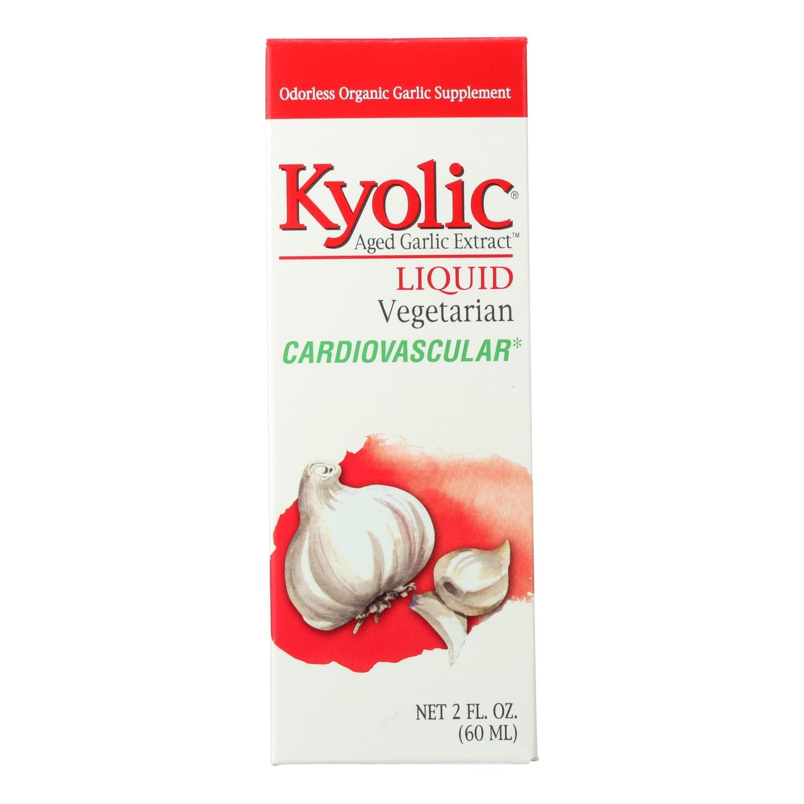 Extracto de ajo añejado líquido Kyolic - Favorece el sistema inmunitario - 56 ml
