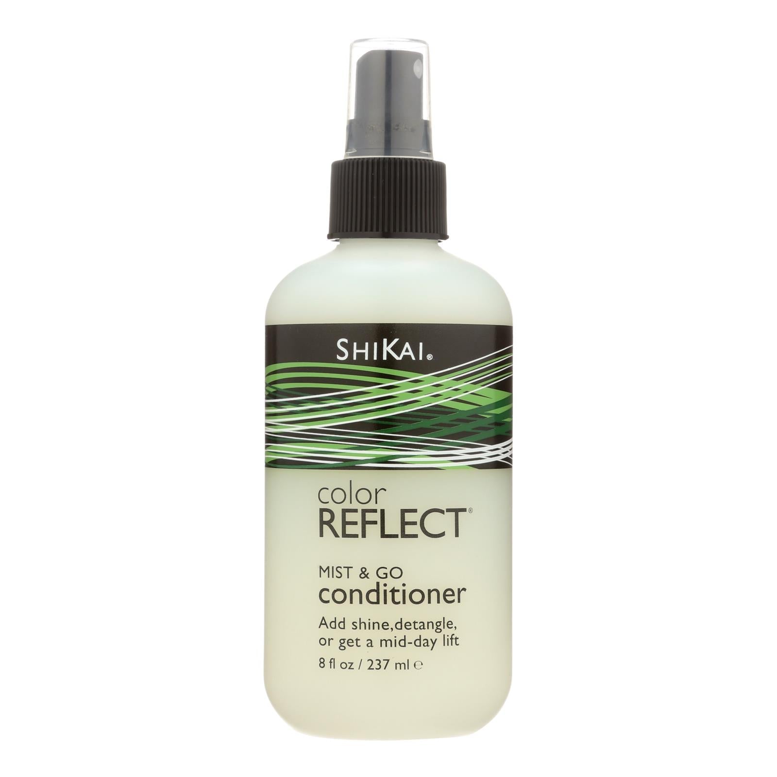 Acondicionador Shikai Color Reflect Mist and Go - 8 onzas líquidas.