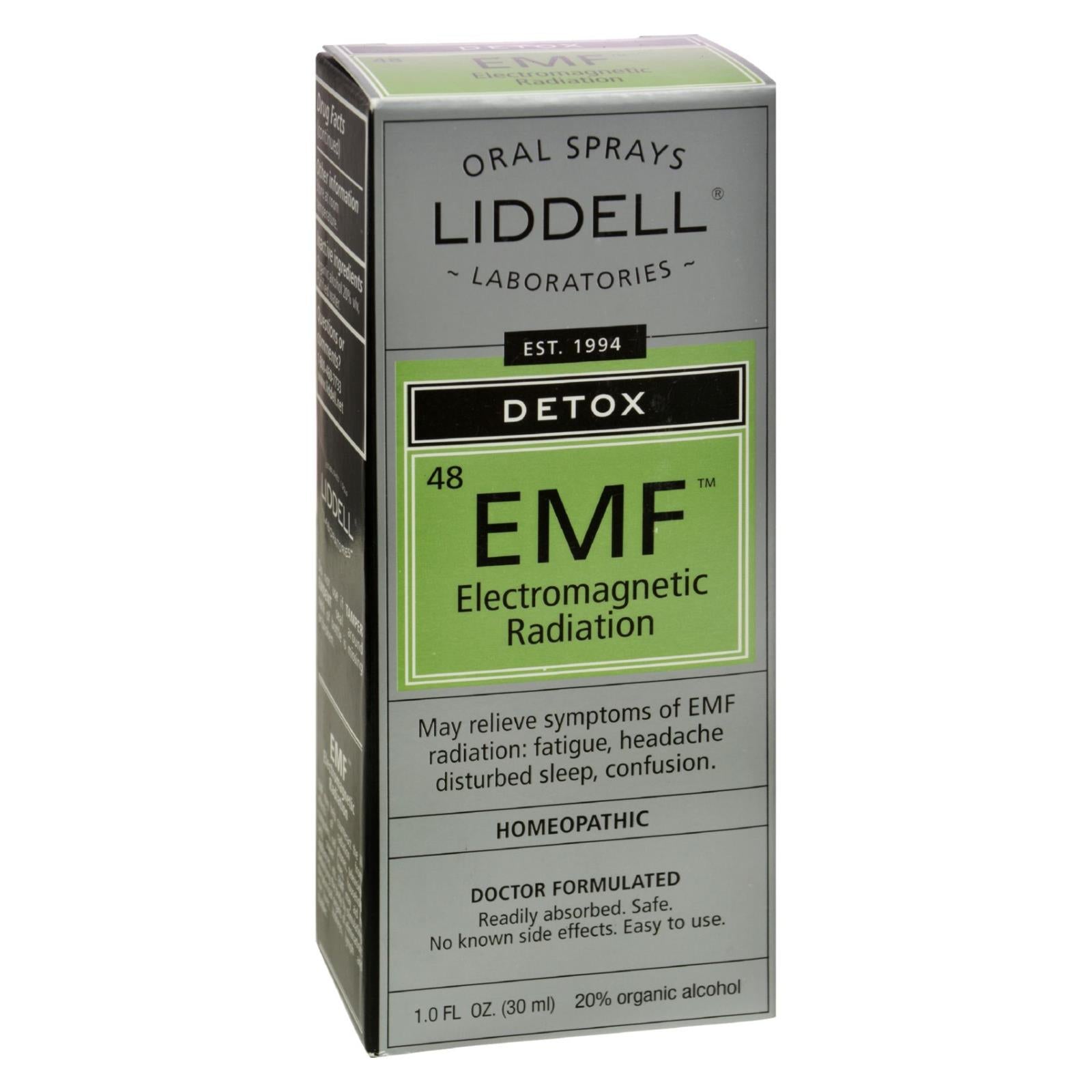 Antitoxicante homeopático Liddell: Alivio de la radiación electromagnética (30 ml)