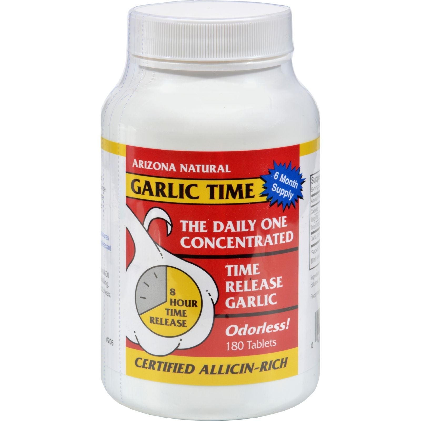 Garlic Time - 180 comprimidos de Arizona Natural Resources