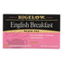 Té negro Bigelow English Breakfast: un comienzo refrescante para el día (paquete de 6 - 20 bolsitas)