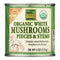 Trozos y tallos de hongos orgánicos de Native Forest, 48 oz.