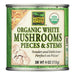 Trozos y tallos de hongos orgánicos de Native Forest, 48 oz.