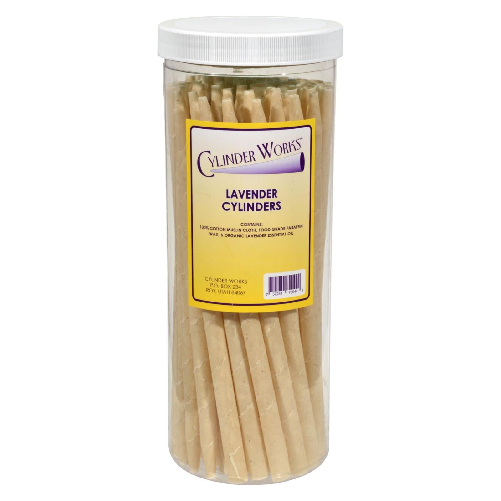 Velas con aroma a lavanda de Cylinder Works, 50 unidades