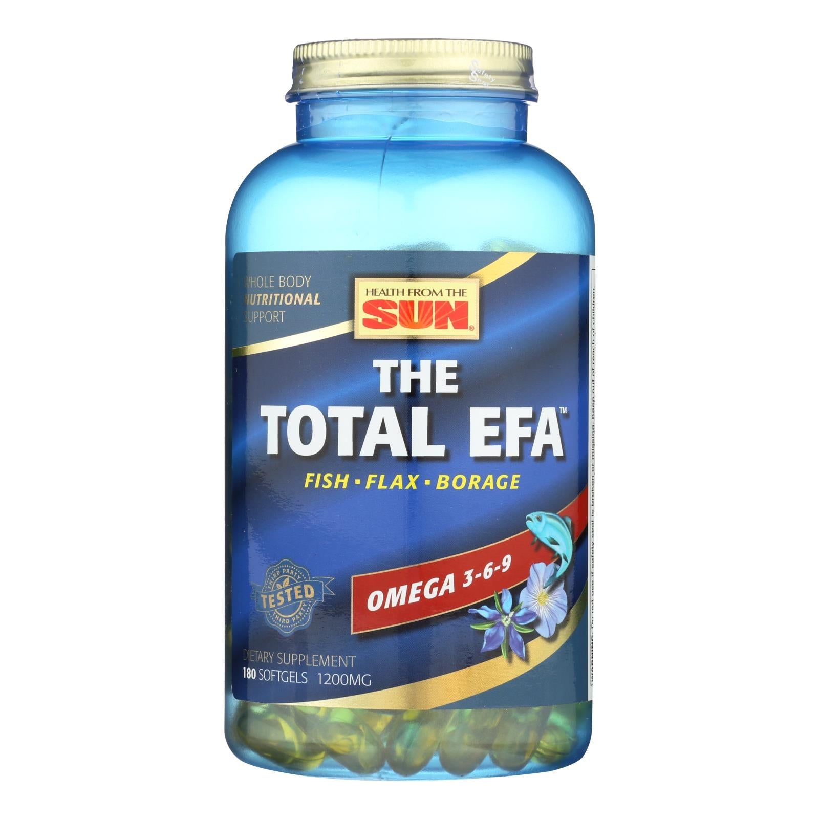 Cápsulas de gel Natural Life Pet Products con ácidos grasos esenciales totales de 1200 mg (paquete de 180)