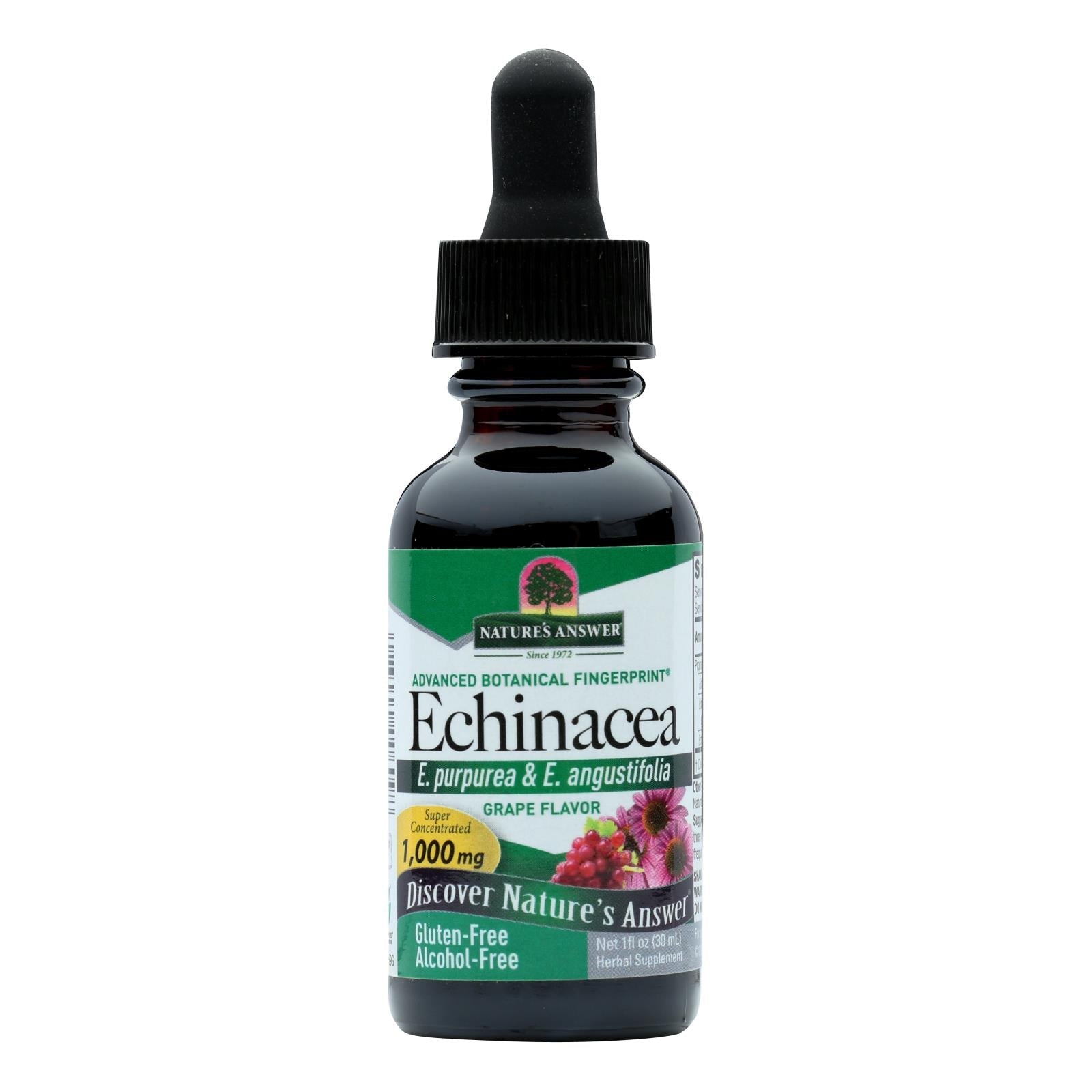 Nature's Answer Af-Echinacea con extracto de uva, 1 onza
