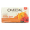 Té de hierbas Celestial Seasonings Tangerine Orange Zinger (Caja de 6, 20 unidades)