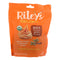Golosinas orgánicas para perros Riley's Organics, receta de mantequilla de maní y melaza, 5 oz, paquete de 6
