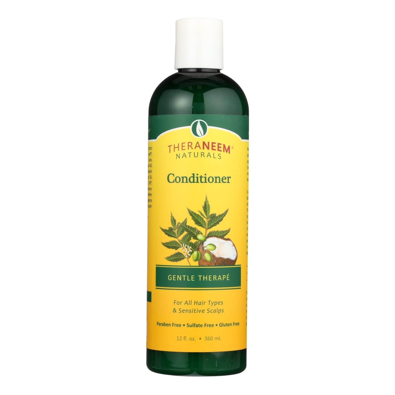 Acondicionador TheraNeem Naturals - Alivio suave para el cuero cabelludo seco y con picazón (355 ml) 