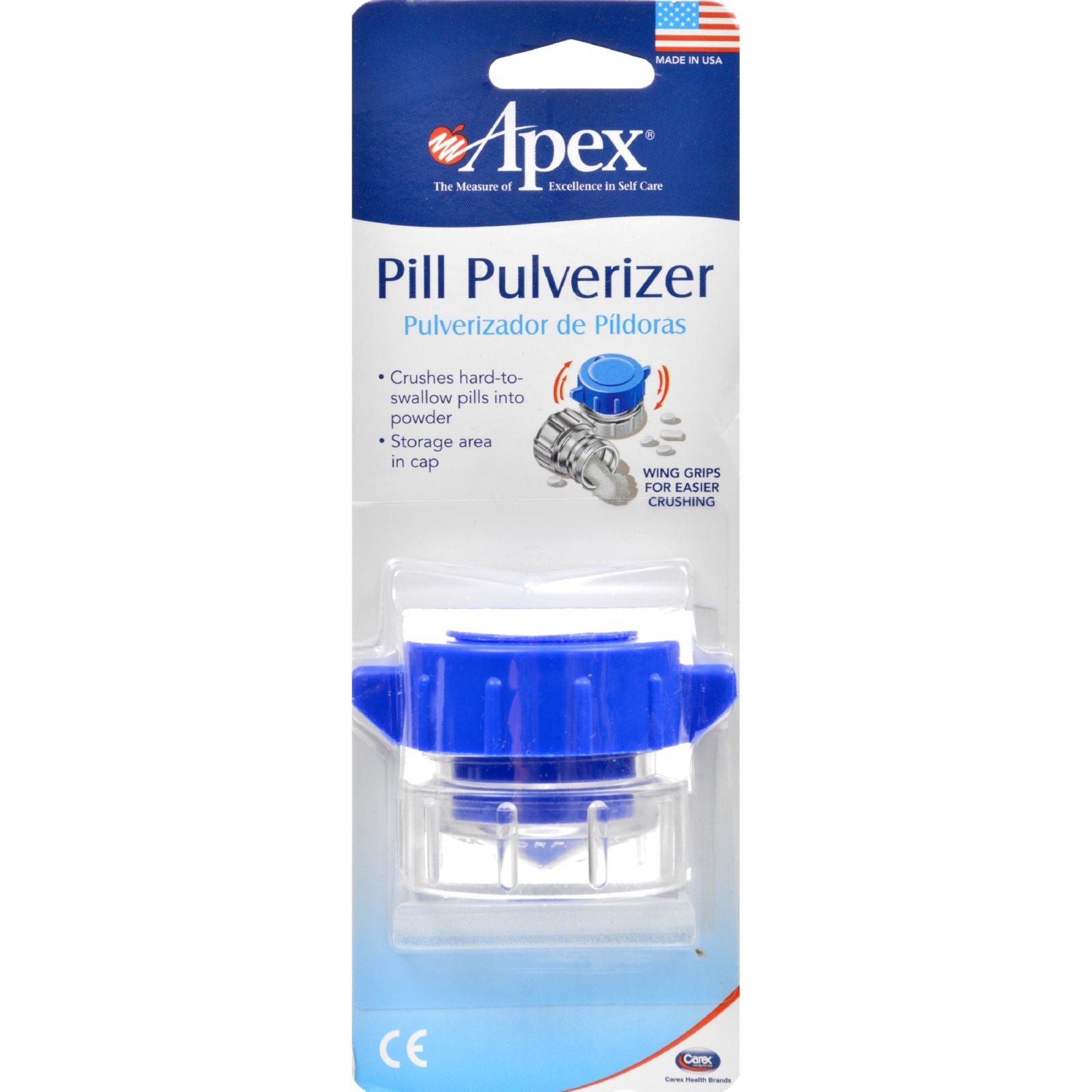 Trituradora y pulverizadora de pastillas Apex