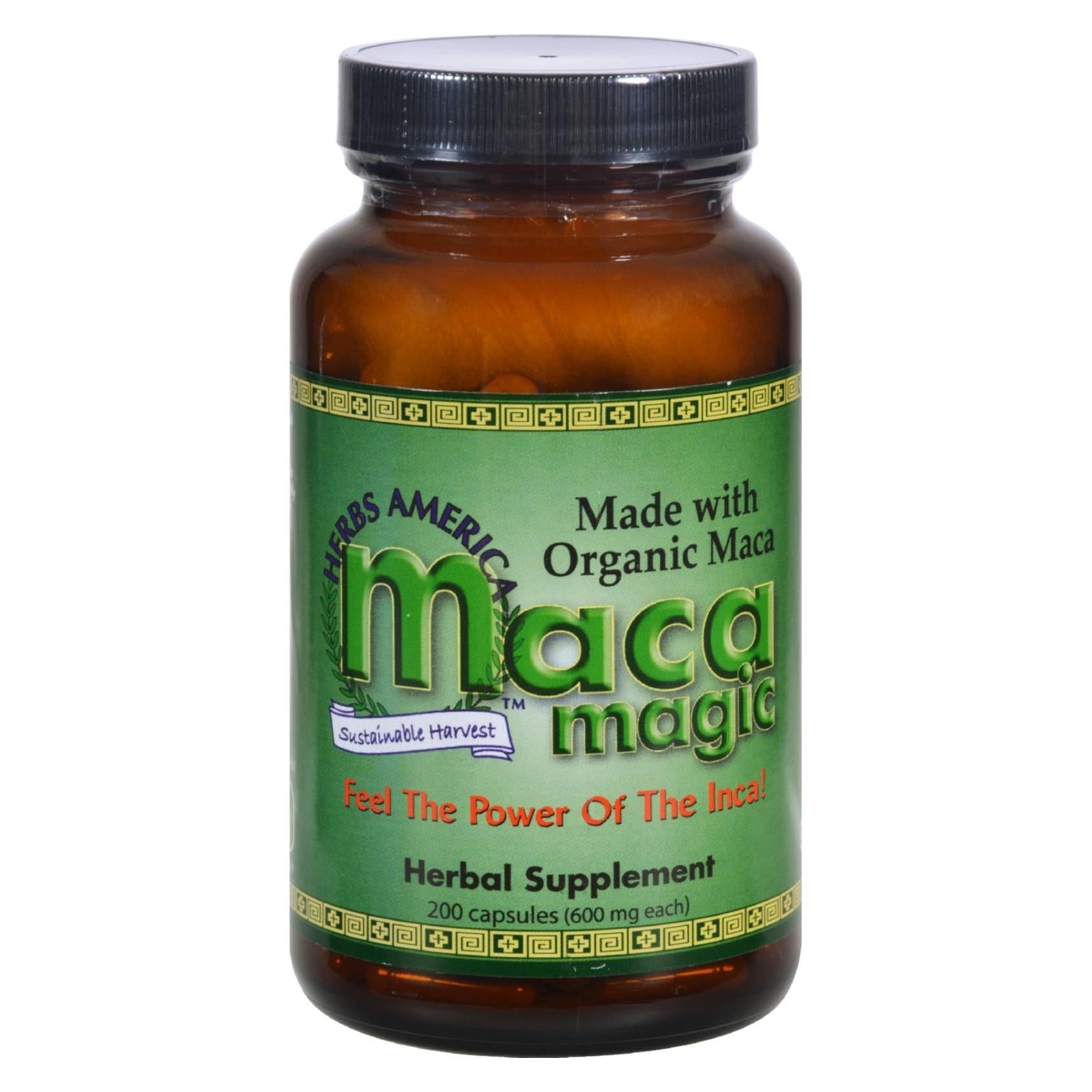 Maca Magic 200 Cápsulas, Orgánica