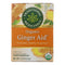 Té de hierbas orgánico Ginger Aid de Traditional Medicinals, 16 bolsitas (paquete de 6)