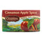 Té de hierbas con canela, manzana y especias sin cafeína Celestial Seasonings, 20 bolsitas (paquete de 6)