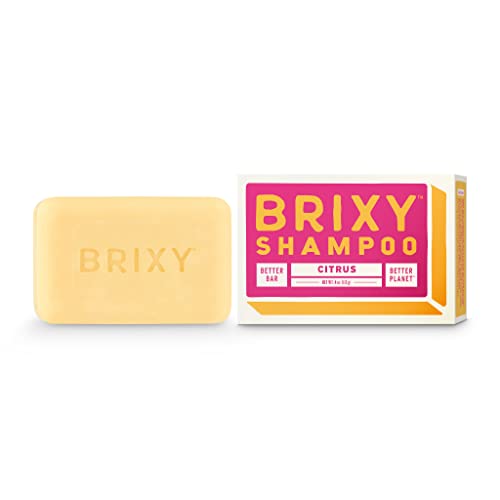 Barra de champú revitalizante Brixy Citrus - 4 oz