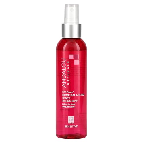 Andalou Naturals - Tónico facial equilibrante, 177 ml - Cuidado de la piel sin gluten