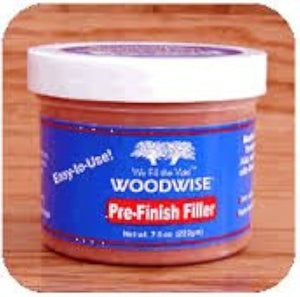 Woodwise PF605 Pre-Finished Wood Filler - 7.5 oz. Walnut Tone