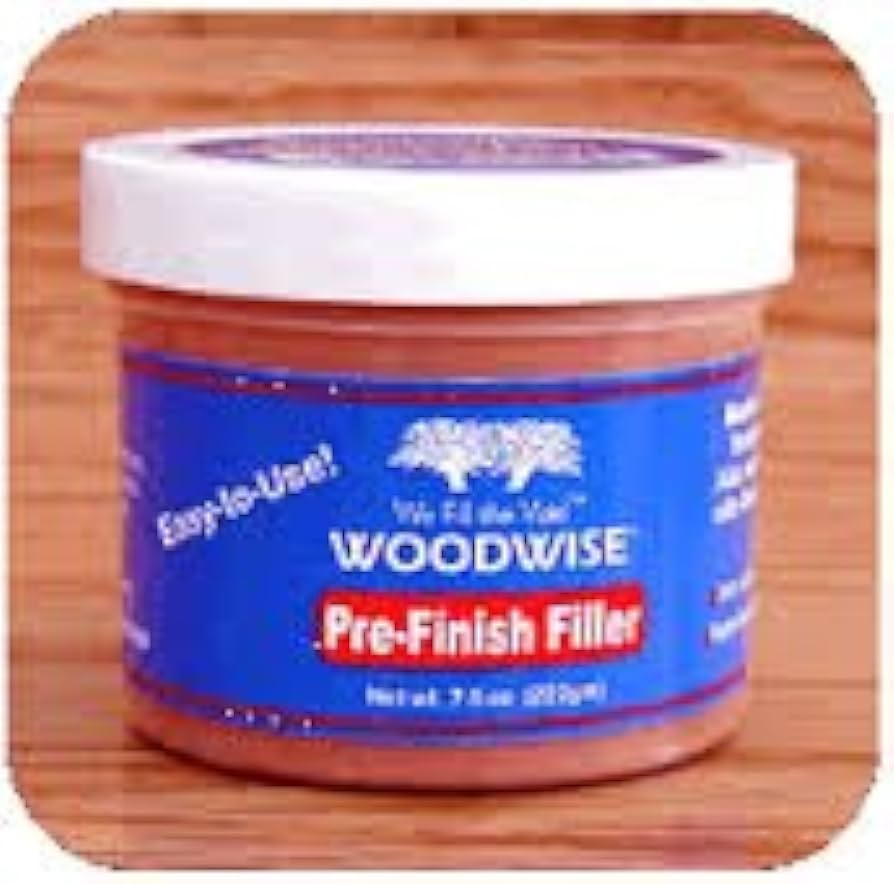 Woodwise PF945 Pre-Finished Wood Filler 7.5 oz. Light Oak Tone