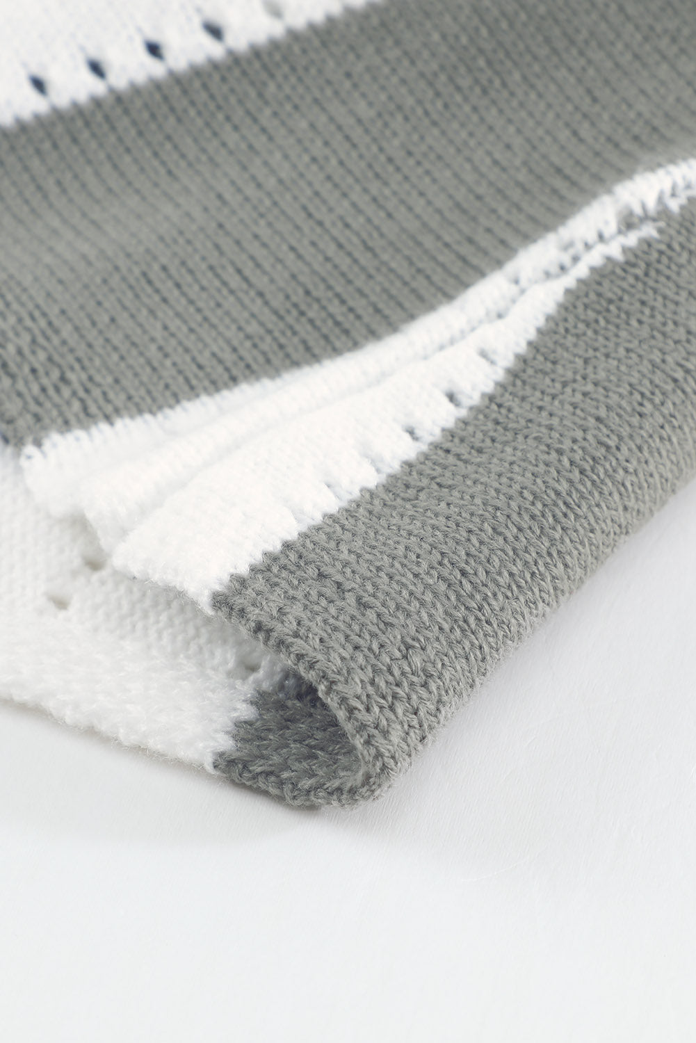 Long Sleeve V-Neck Top with Modern Design