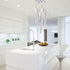 Rectangular Crystal Chandelier // XL 5 Light