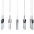 Rectangular Crystal Chandelier // 15 Light