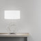Lámpara de mesa LED Origami // Cromada