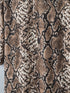 Brown Snakeskin Cardigan