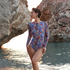 Vampire Snails by Sticky Shaw Swimsuit with Sleeves
