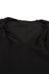 Satin Cami Top with V-Neckline