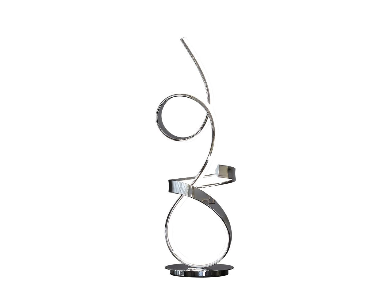 Lámpara de mesa Amsterdam LED con regulador táctil // Cromo