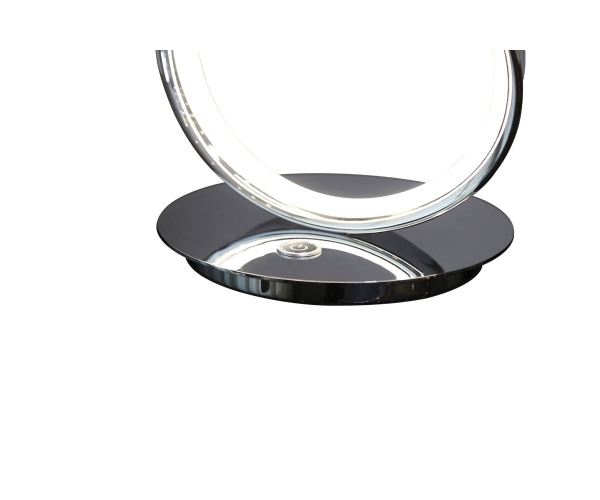 Amsterdam LED with Touch Dimmer Table Lamp // Chrome