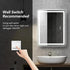 Compact Center Glow LED Bathroom Mirror