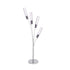 Lámpara de mesa Blooming de acrílico con 5 luces // Cromo