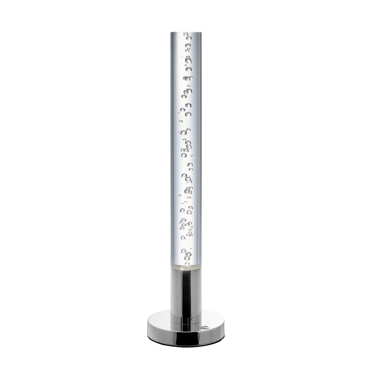 Lámpara de mesa con interruptor táctil y forma cilíndrica de acrílico // 1 luz