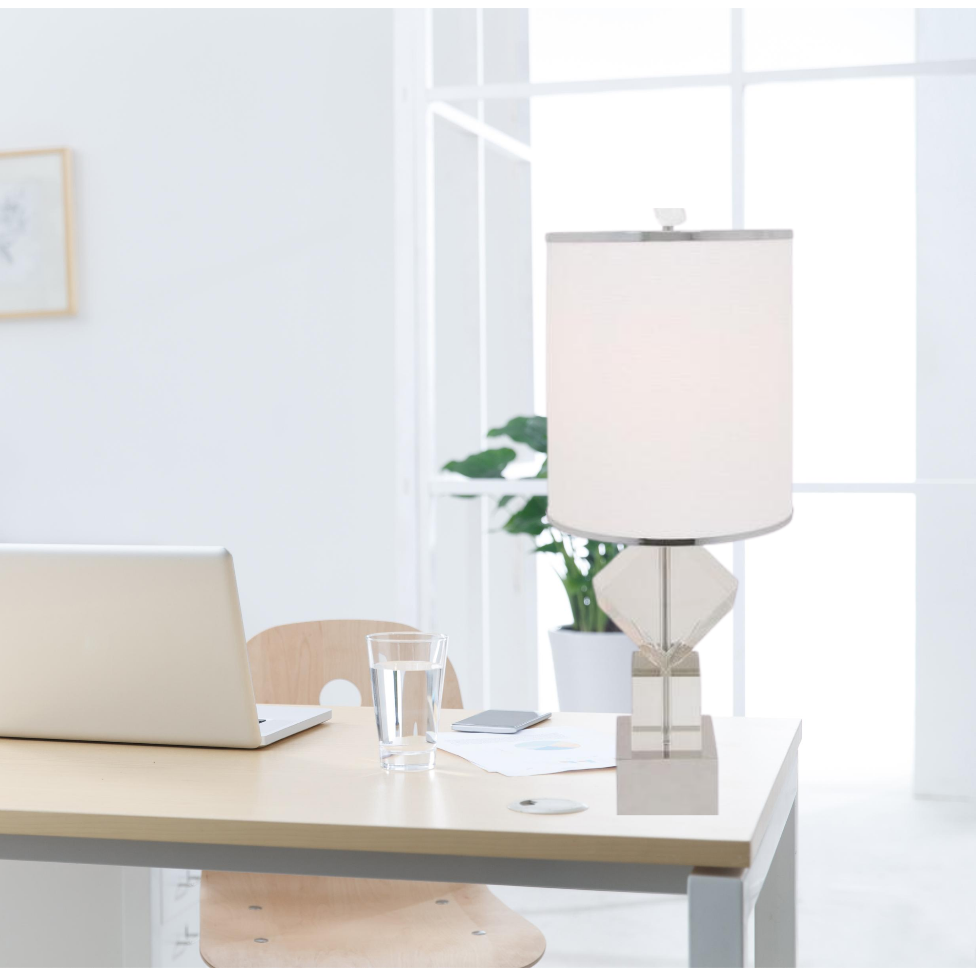 Lámpara de mesa USB Crystal Cubes // 1 luz