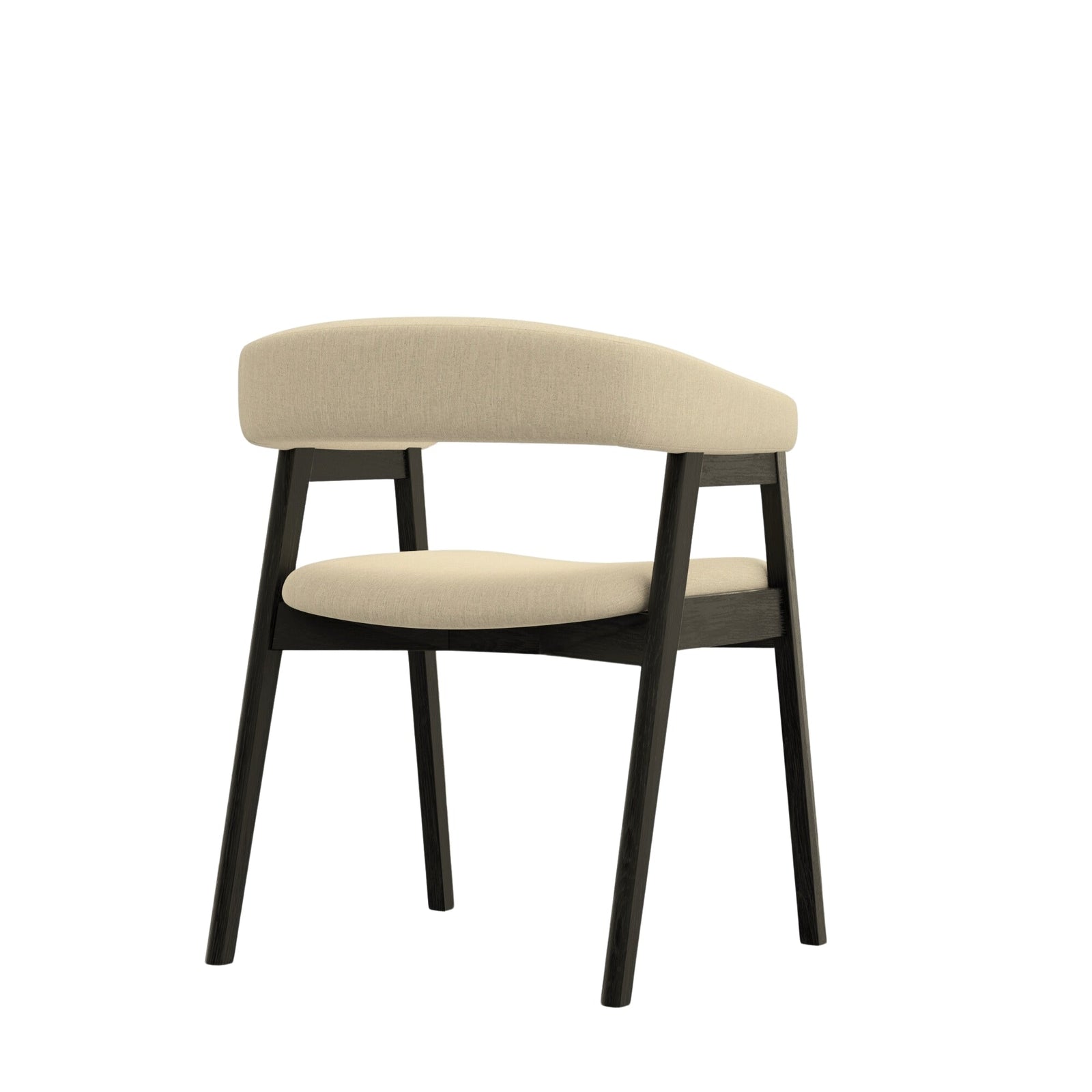 Sillas laterales con respaldo curvo Cove
