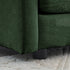 Sofá modular de chenilla con forma de L y otomana de Walker Edison