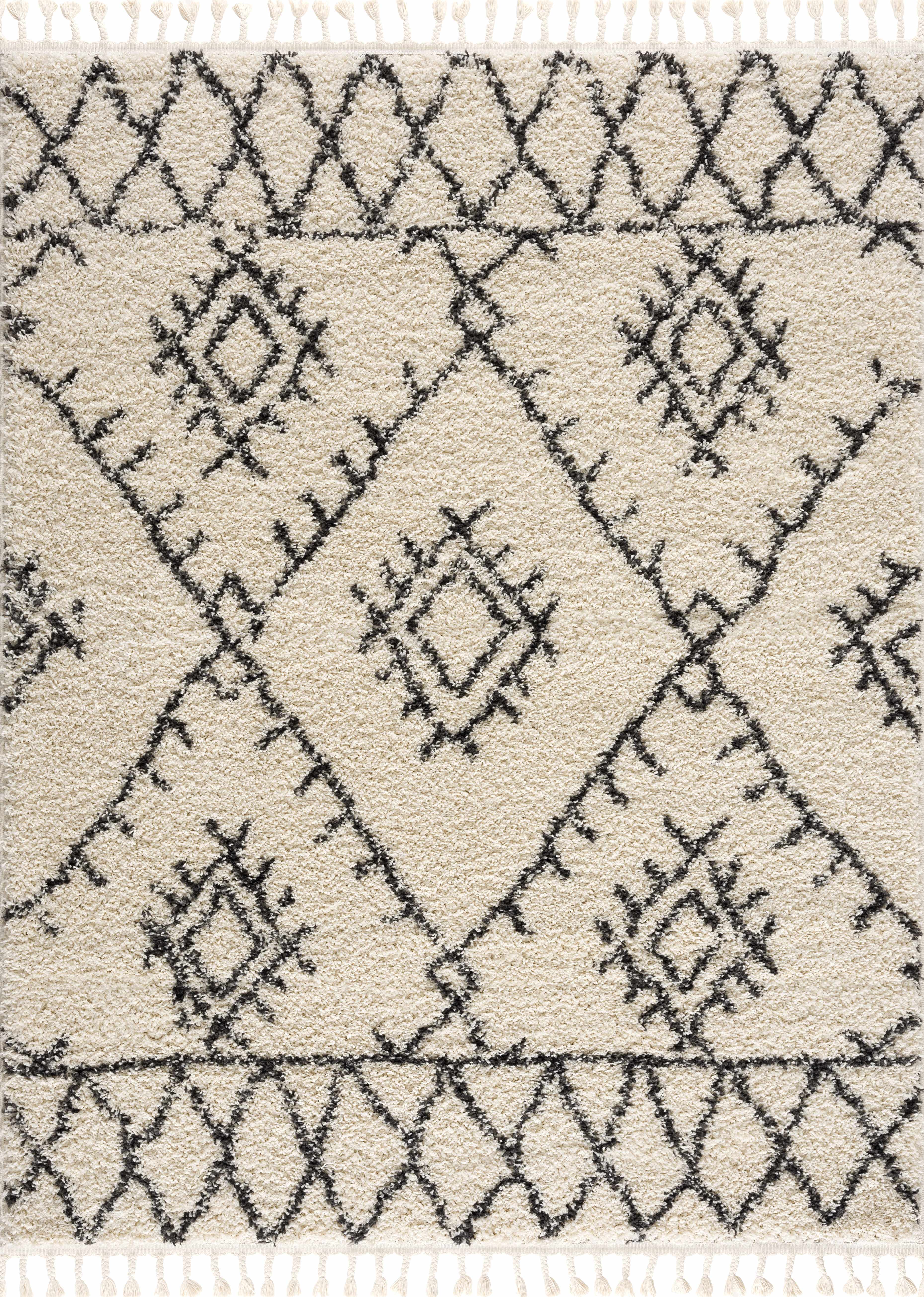 Emlenton Berber Shag con borlas - Liquidación
