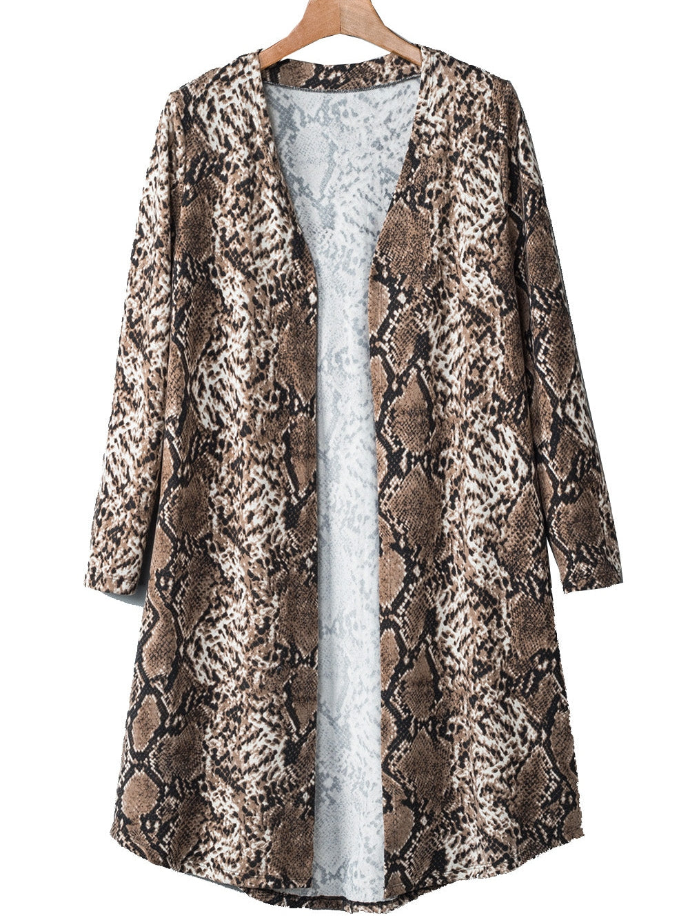 Bohemian Snakeskin Cardigan