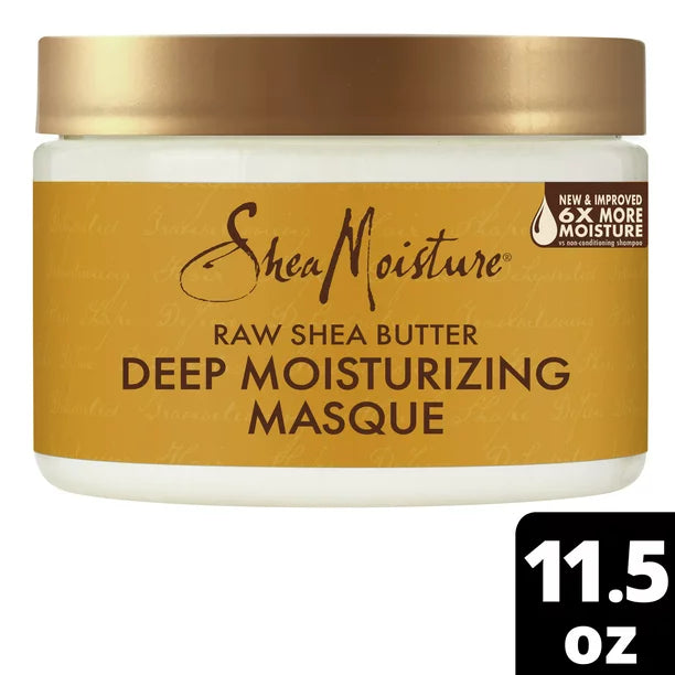 Mascarilla acondicionadora profunda SheaMoisture Raw Shea - 345 ml 