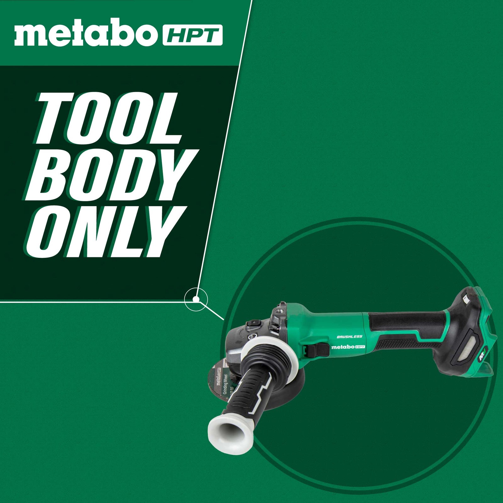 Metabo HPT G3612DVFQ6M 36V MultiVolt 4-1/2