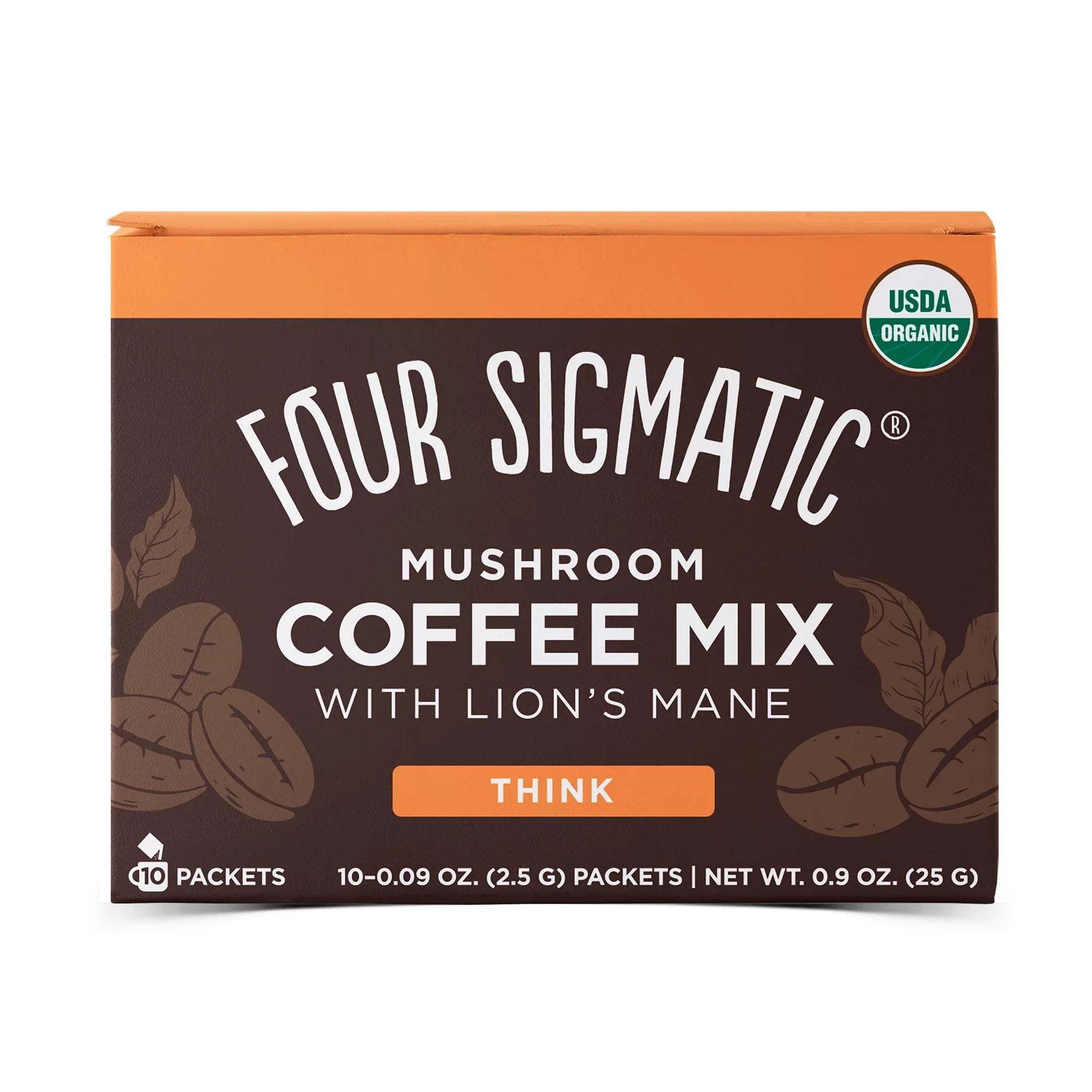 Café con Hongos Four Sigmatic (10 unidades): Melena de León y Chaga para la Concentración y el Sistema Inmunitario