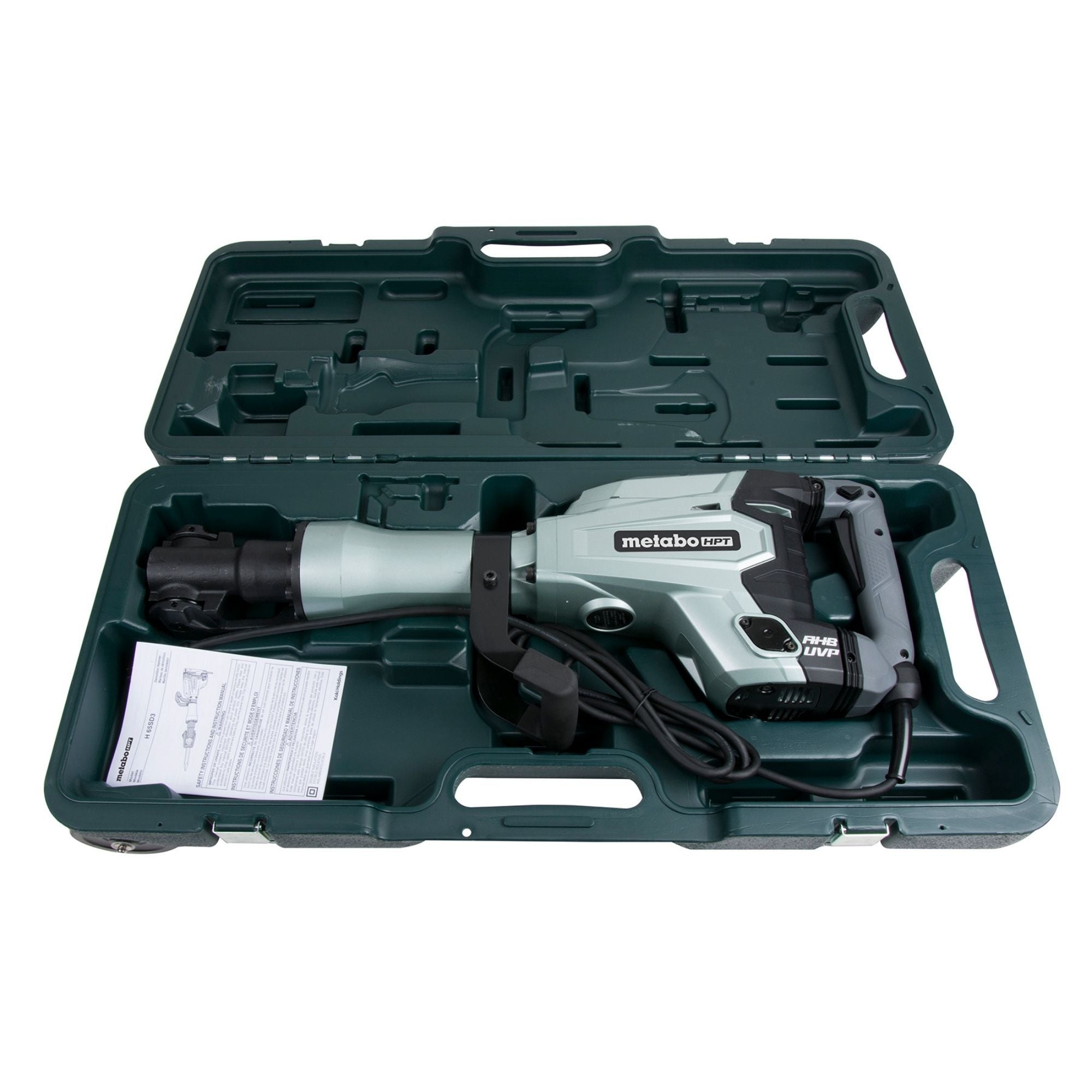 Metabo HPT H65SD3M 1-1/8 Inch Hex Demolition Hammer with Aluminum Housing Body | H65SD3
